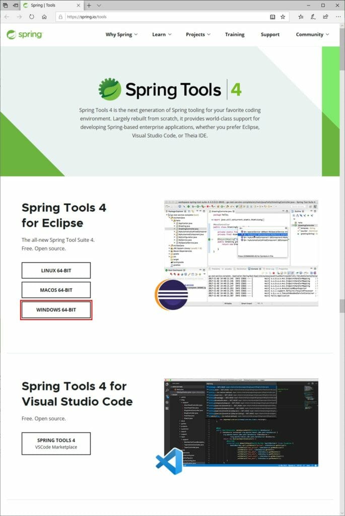 spring boot tool suite download spring boot tool suite download