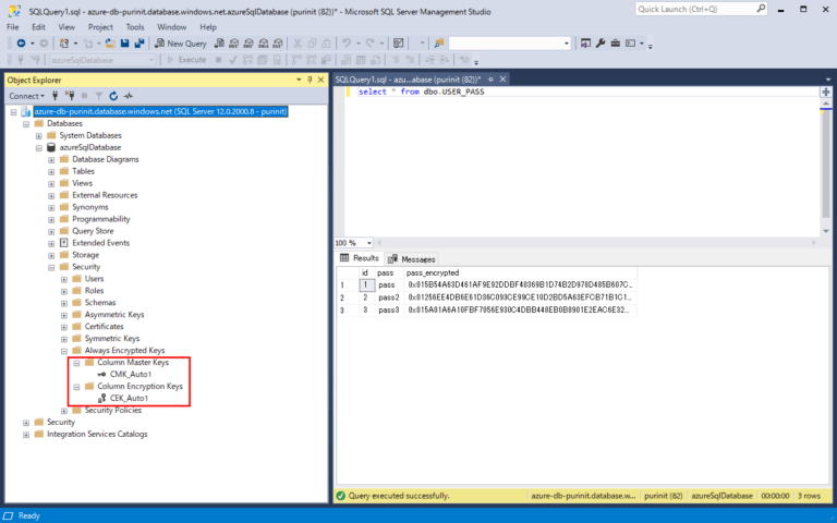 SQL DatabaseのカラムをSSMSを使ってAlways Encryptedで暗号化してみた｜ITエンジニアとして経験・学習したこと