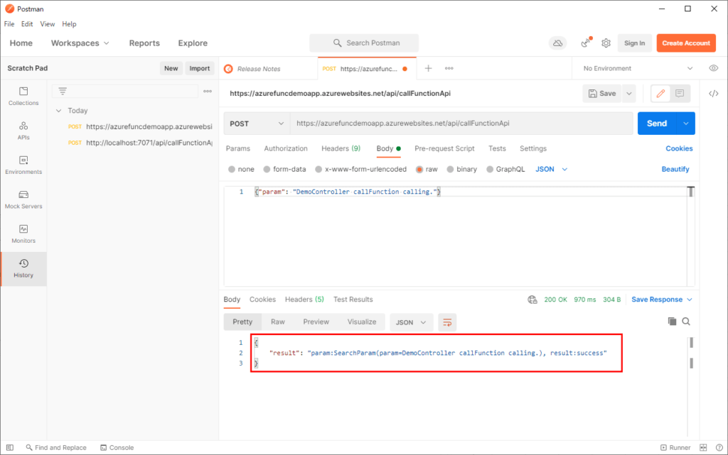 POSTメソッドでリクエストされるAzure FunctionsのAPIをPostmanによって呼び出してみた｜ITエンジニアとして経験・学習したこと