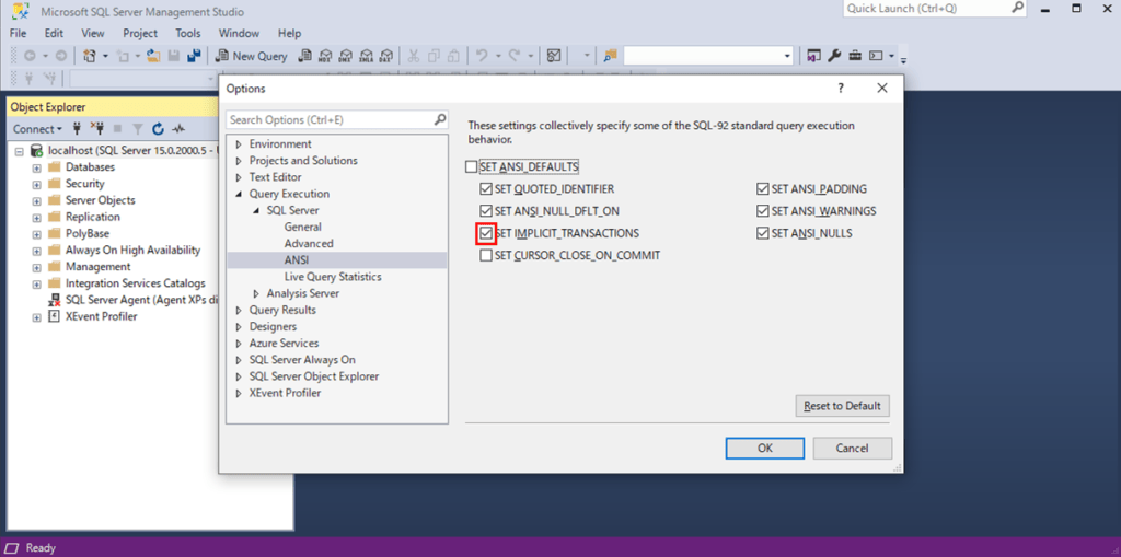 SQL Serverで自動コミットを無効にしてDDL文を実行してみた｜ITエンジニアとして経験・学習したこと