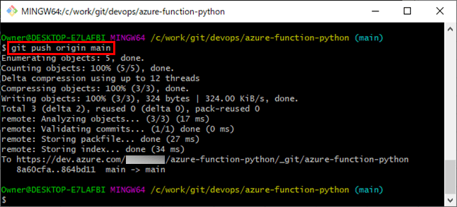 ソースコードの修正とAzure Pipelines動作検証_2_3