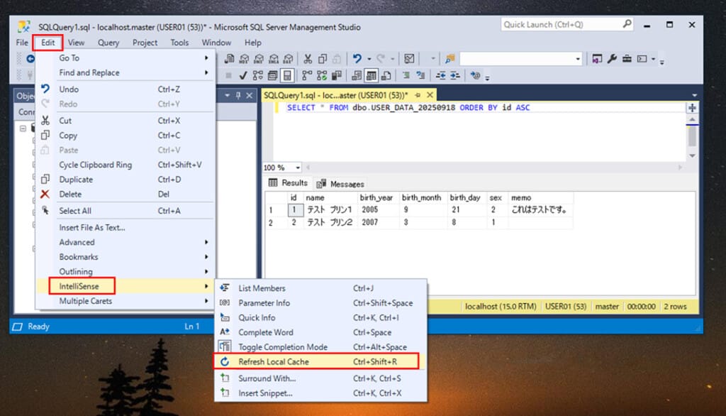 T-SQLでSQL Serverの特定テーブルのバックアップ取得／リストアを行うプログラムを作成してみた｜ITエンジニアとして経験・学習したこと